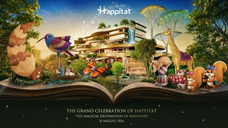 21 สิงหาคมนี้! Happitat ชวนร่วมเป็นส่วนหนึ่งของปรากฏการณ์ความสุขครั้งประวัติศาสตร์ เนรมิต Grand Celebration เปิดอาณาจักรแห่งความสุขอย่างเป็นทางการ
