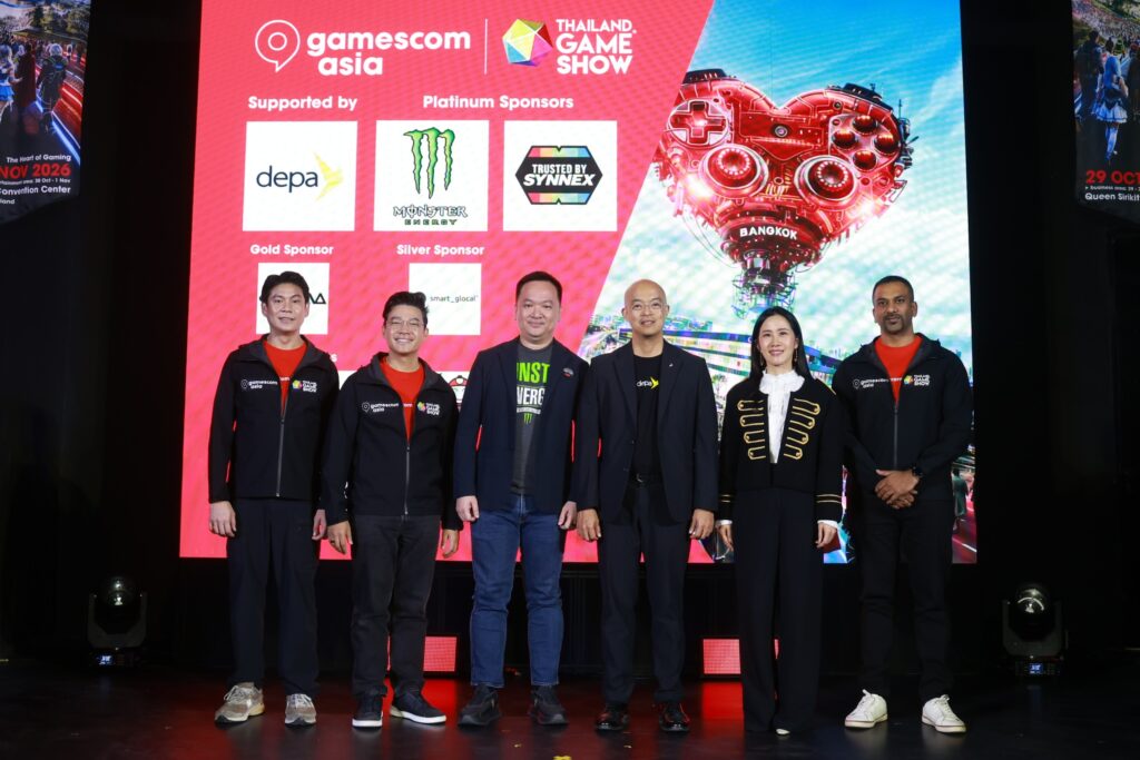 เกมไม่ใช่แค่เรื่องของเกมอีกต่อไป!gamescom asia x Thailand Game Show 2026 ประกาศเดินหน้าครั้งใหญ่ชูจิตวิญญาณ “The Heart of Gaming”
